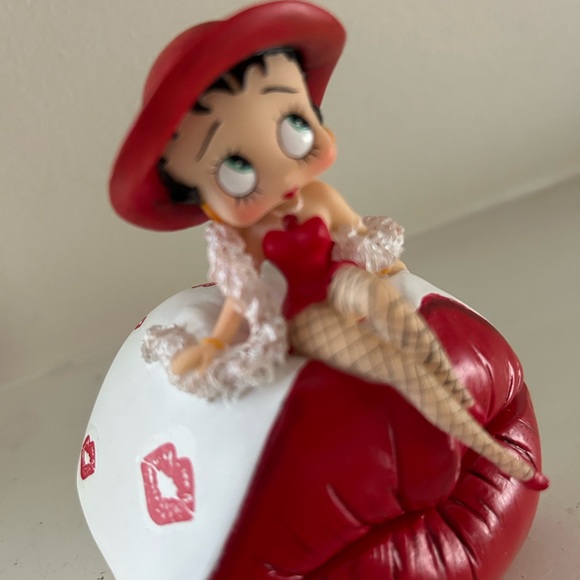 Jewelry box Betty Boop with Box porcelain - Picture 5 of 9